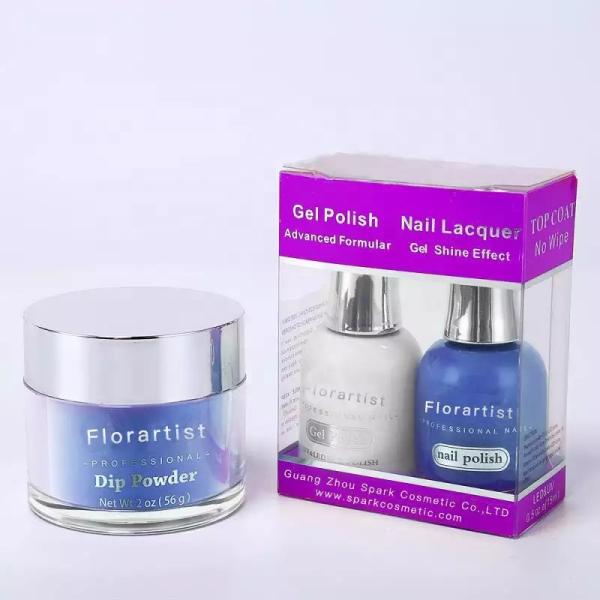Premium Quality High Matching 3 in 1 Acrylic Powder Match Gel Polish and Nail Lacquer for Nail Art Beauty