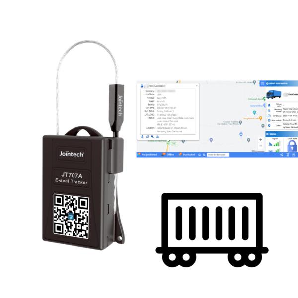 Quality Live Time Monitoring GPS Seal Tracker Disposable And Reusable Optional for sale
