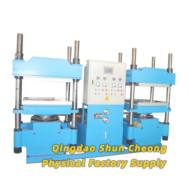 Automatic Control Rubber Vulcanizing Press Machine with Digital Temperature Display and High Quality 45 Steel Frame
