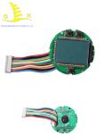 White Led Backlight Transmissive 6 O'Clock STN Seven Segment Lcd Module