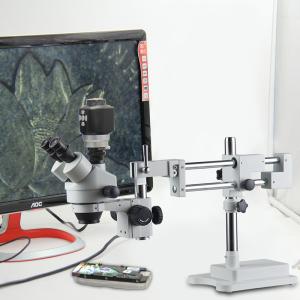 Opto-Edu Zoom Stereo Digital Optical Microscope WF10x / 20mm Eyepiece