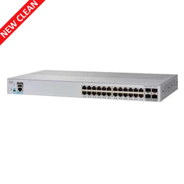 Quality Network Switch Cisco 2960 24 Ports Poe WS-C2960L-24TQ-LL Catalyst Layer 2 for sale