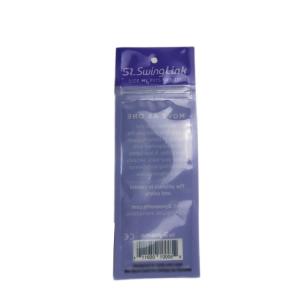 Heat Seal Sealing Plastic Pouches Packaging Laminated Material Finish Eyelash