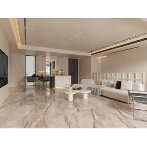 Brown Polished Sintered Stone Slabs 1200x1200mm for Indoor Floor