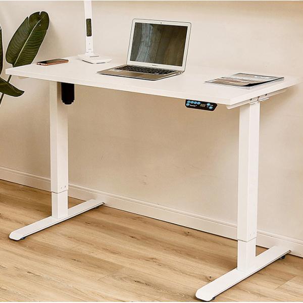 Living Room Electric Conference Desk with Height Adjustable Industrial Style