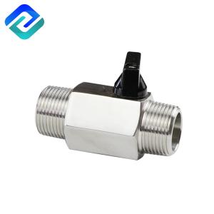 Buy cheap Floating Male To Male Thread Mini Casting Ball Valve from wholesalers