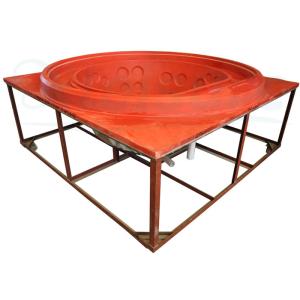 Customized Round Spa Mold Smooth Surface High Strength Overflow Gratings