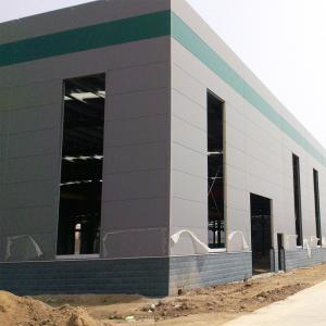 Excellent Quality PU Panel Steel Structure Frame Food Processing Warehouse