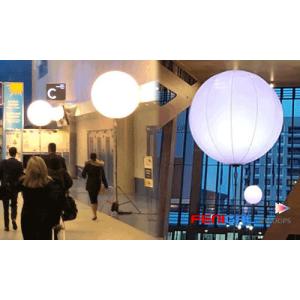 High Brightness Inflatable Moon Event Lighting Balloon 480W AC LED Lamp Beads