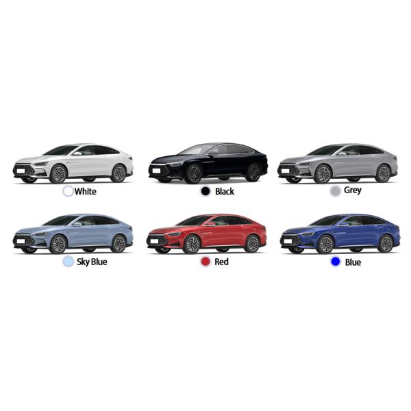 Streamline Body Design BYD Han DM , BYD Plug In Hybrid Sedan 5 Seater