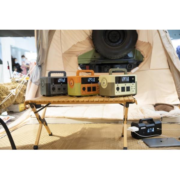 AC 700W Multiscene Outdoor Portable Power Station Rainproof Durable