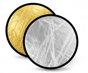 2 in 1 Multi Collapsible Disc Photo Reflector RFT-01 Gold & Silver