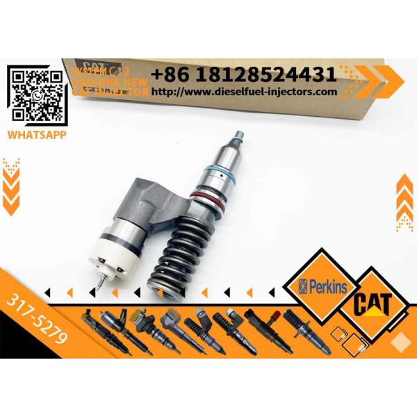 New Condition C12 Engine Diesel Fuel Injector 10R-0961 212-3469 203-3464 317-5279 350-7555 for Excavator Parts