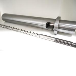 Stainless Steel Twin Screw Extruder Barrel Customizable Screw Barrel Set