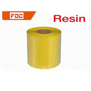 Wholesale Yellow Resin Flat Thermal Transfer Ribbon , Printability Zebra Ink Ribbon from china suppliers