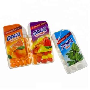 Multi Color Compressed Dextrose Candy Assorted Strawberry Banana Flavor