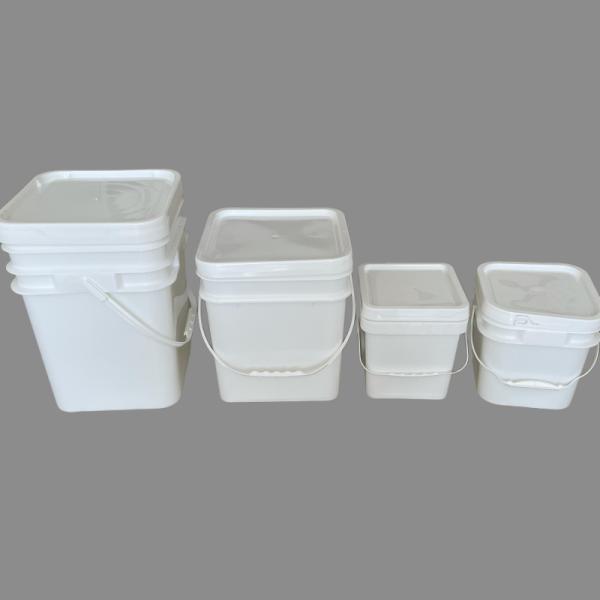 Food Grade Storage Pail Plastic Buckets Container for Eco-Friendly Packaging