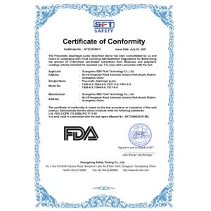 BOGEN PUMPS Certifications