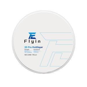 Oralead Hot Sale Dental 3D Pro Multilayer Zirconia Block For Anterior Posterior