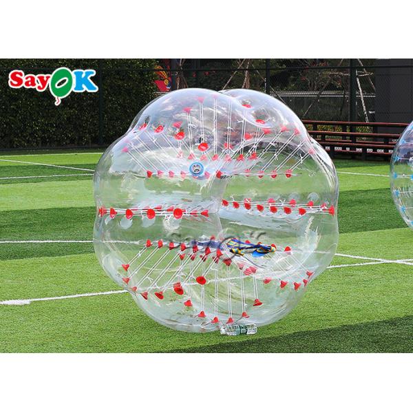 Inflatable Games For Adults Clear Human Inflatable Body Bubble Ball For Team Building Sports Game