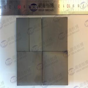 Black Color Bullet Proof Ceramic Hexagon Tile , Silicon Carbide Armor Tiles SIC