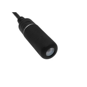 IP67 waterproof RJ45 cable assemblies black built in LED indicator, with1.25mm