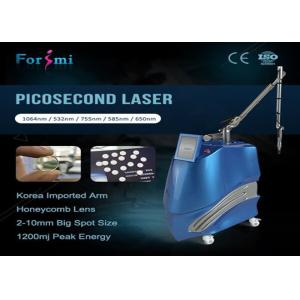 Wholesale China Unique 600ps High Peak Power picosecond laser tattoo removal machine with 755nm 585nm 650nm USA Lambda Heads from china suppliers