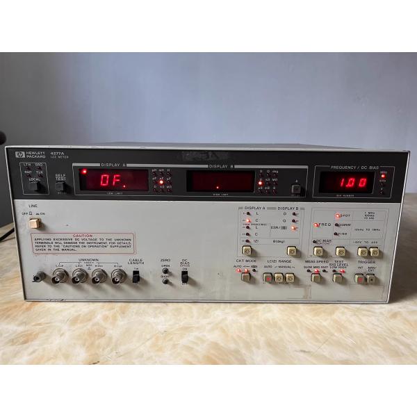 Agilent 4277A LCZ Meter, 10 KHz-1 MHz Test Frequency, Refurbished Measures L/C-D