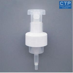 White Women Hair Remove Foam Dispensing PP Foam Pump Head For Bottles Hygienic