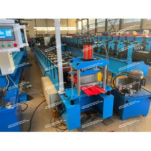 China 20 Roller Station Control System PLC Control Cold Steel Roll Forming Machine For Wall on sale