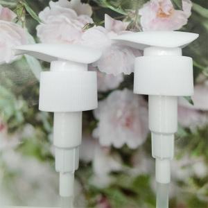 Matt Color Saddle Shape Cream Pump Pp 28/410 Ribbed Frosted