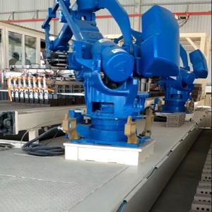 CE / ISO Robot Stacking Clay Brick Maker Machine With Fully Automation System
