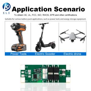 3S-24S Custom LiFePO4 BMS 12V-60V for Power Tools and EVs