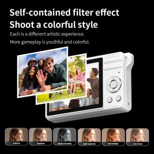 Autofocus and 2.8" Large Screen M08 4K Digital Camera for Vlogging and