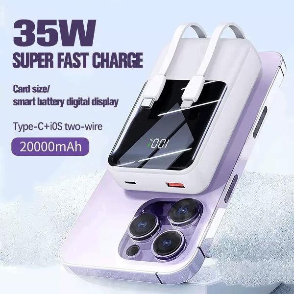 Custom Mini Pd Fast Charging Wireless 3IN1 Phone Charger Power Banks 5000Mah