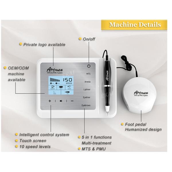 11 Levels Speed Digital Permanent Makeup Machine V9 With Pedal Control