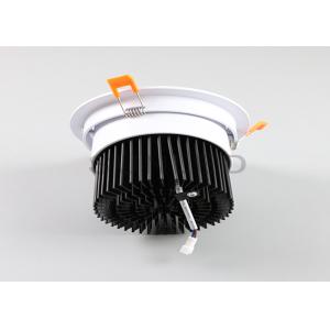 Adjustable White Recessed Downlights COB Round Shape OEM ODM Service