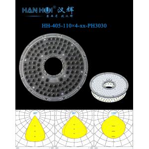 110×4pcs 3030&2835LEDs UFO High Bay Lighting Lens 263.03×9mm Size Water
