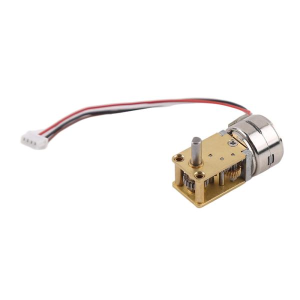 Quality 15mm stepper motor with worm gearbox for deceleration, with selectable reduction ratio for sale