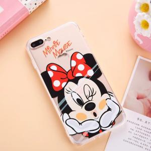 Acrylic Lovely Cartoon Characters Back Cover Cell Phone Case For iPhone 7 7 Plus
