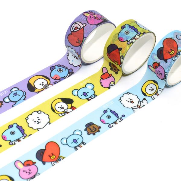 Custom Printed Kawaii Washi Tape Custom Make Decoration Washi Tape