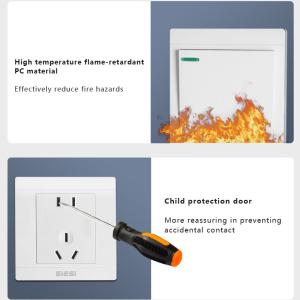 Southeast Asia Middleeast Standard Wall Switches Socket G1 Light Switching Power