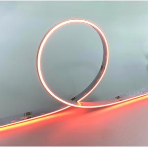 Side Emitting RGB LED COB Strip Light 10w 24V DC 378 Chips