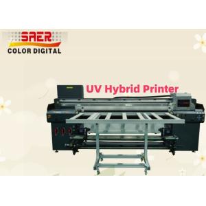 Automatic High Speed Flatbed and Roll to Roll All-in-one Inkjet Printer UV