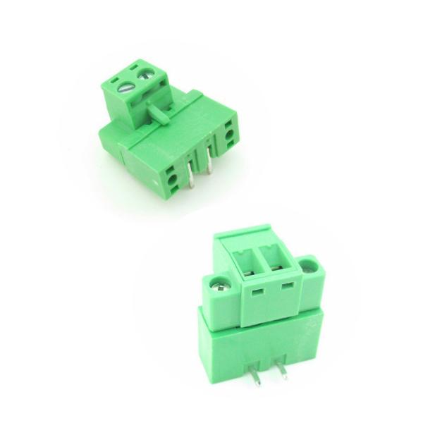 5.08mm Pitch PCB Plug-in Screw Terminal Blocks Plug Right Angle Pin Header with