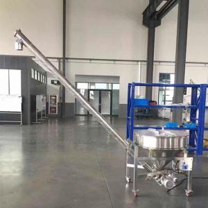 CustomStainless Steel 304 Material Inclined Screw Conveyor Auger Feeder Conveyor