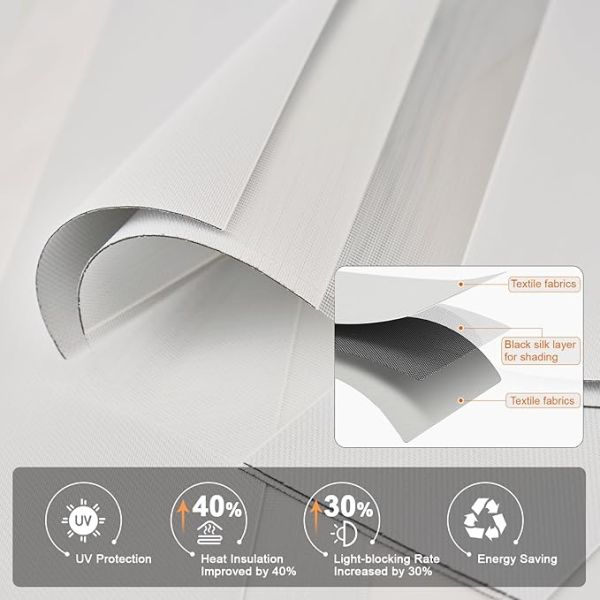 Day and Night Zebra Roller Blinds Light Filtering 100% Polyester Customizable Window Blinds