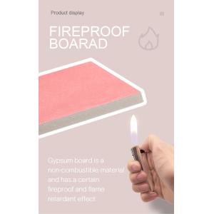 9mm Fire Resistant Plasterboard Sheetrock For Drywall Partition