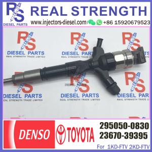 Diesel Fuel Injector 295050-0830 For Toyota Dyna 1KD-FTV 23670-39395 23670-30390