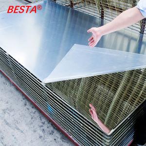 Customizable Decorative Perspex Mirror Sheet With Pe Protective Film Abrasion